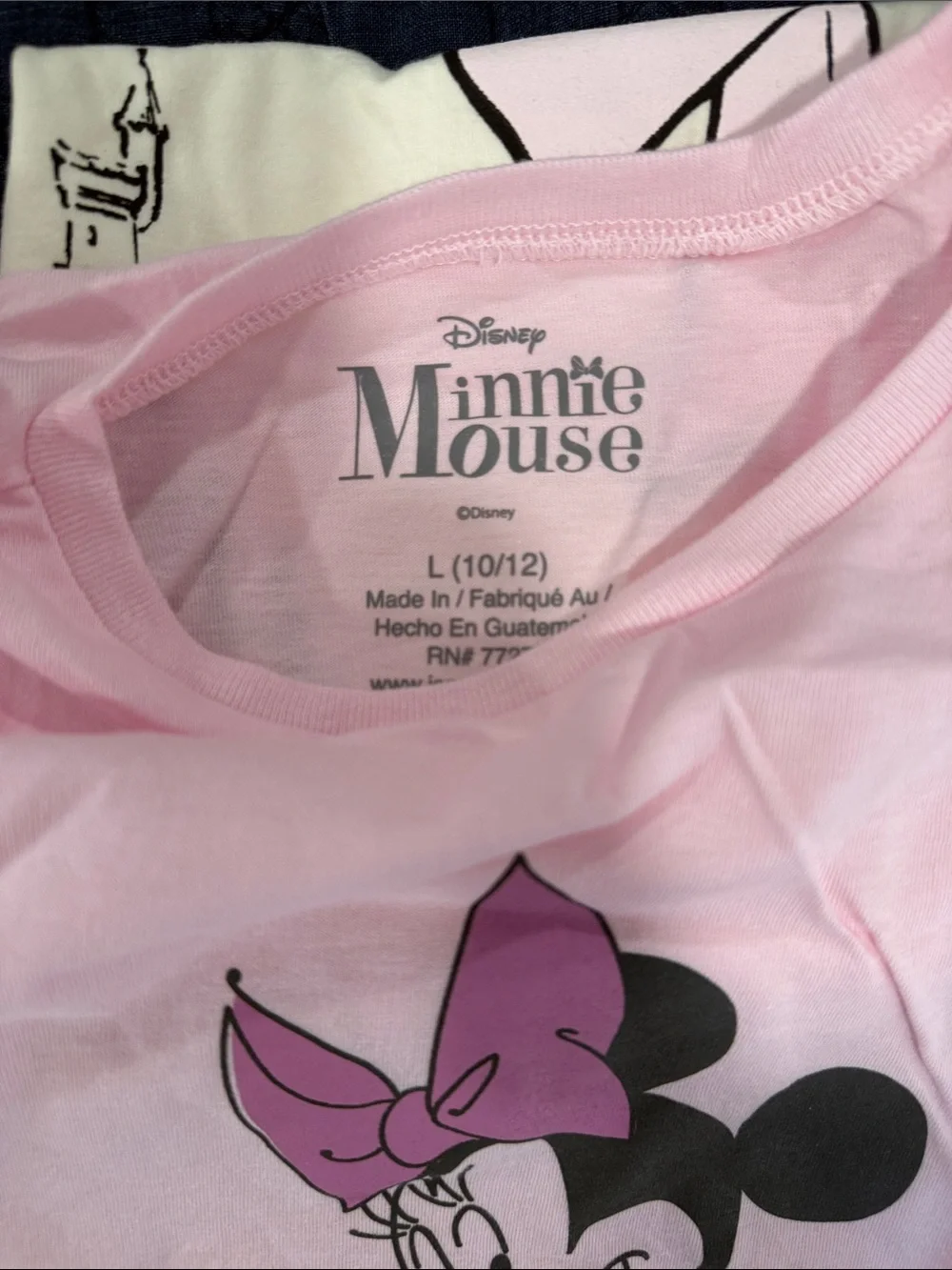 NWT S/3 Disney T-Shirts & 1 Pajama Set
